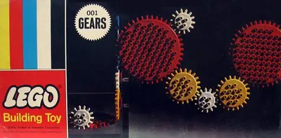LEGO Samsonite 001 Gears set