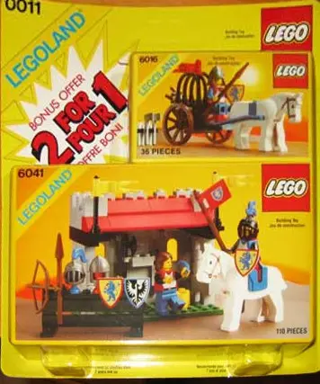 LEGO Castle 0011 2 For 1 Bonus Offer set