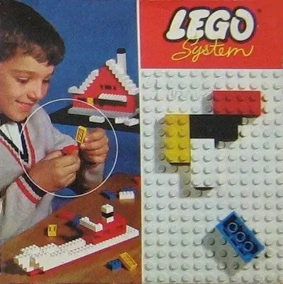 LEGO System 020 Basic Building Set in Cardboard set