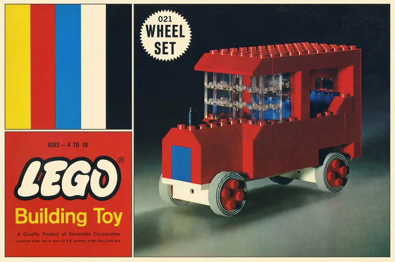 LEGO Samsonite 021 Wheel Set set