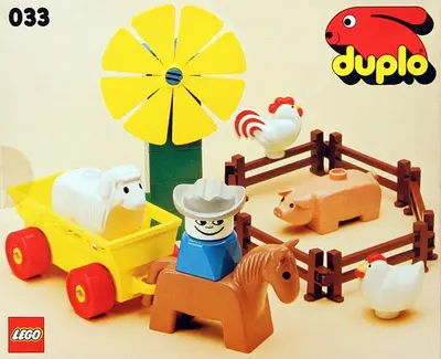 LEGO DUPLO 033 Farm Animals set