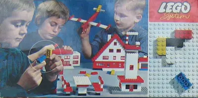 LEGO System 040 Basic Building Set in Cardboard set