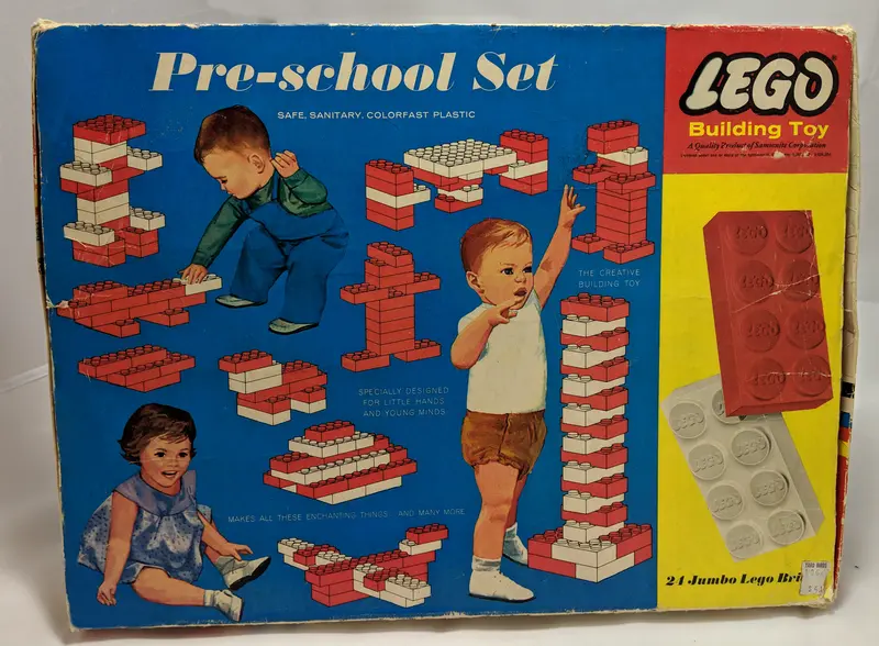 LEGO Samsonite 041 Pre-School Beginners Set set