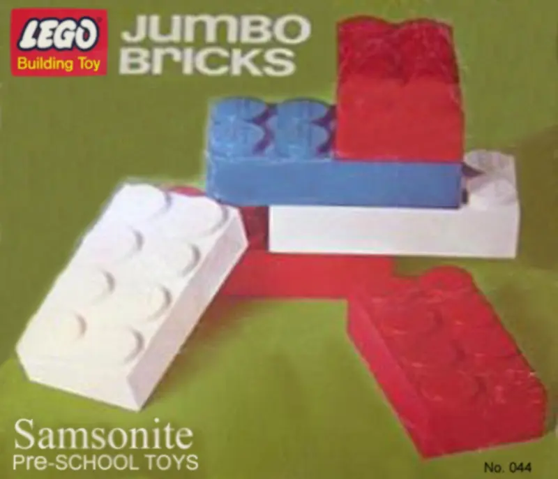 LEGO Samsonite 044 Jumbo Bricks set