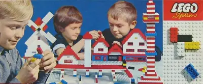 LEGO System 050 Basic Building Set in Cardboard set