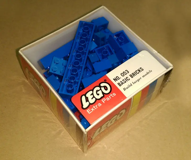LEGO Samsonite 053 Assorted basic bricks - Blue set