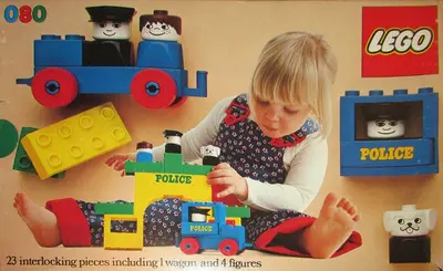 LEGO PreSchool 080 Police Station set