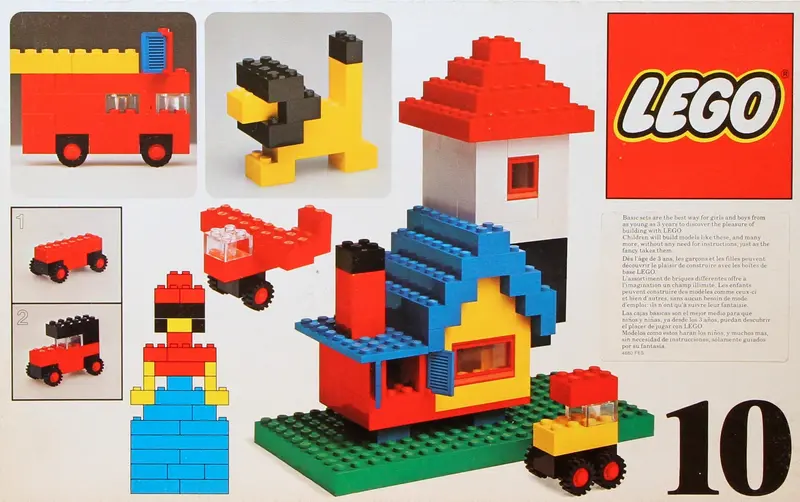 LEGO Basic 10 Basic Building Set, 3+ set