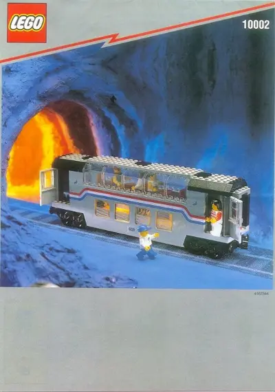 LEGO Trains 10002 Railroad Club Car set