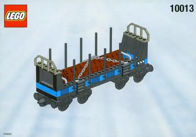 LEGO Trains 10013 Open Freight Wagon set