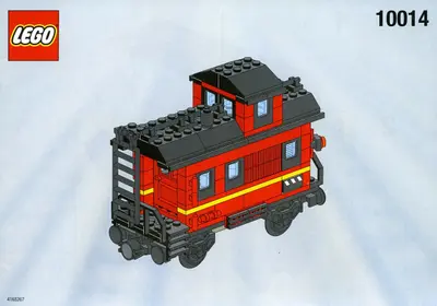 LEGO Trains 10014 Caboose set