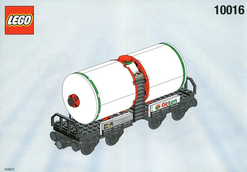 LEGO Trains 10016 Tanker set