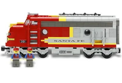 LEGO Trains 10020 Santa Fe Super Chief (not limited edition) set, image 3