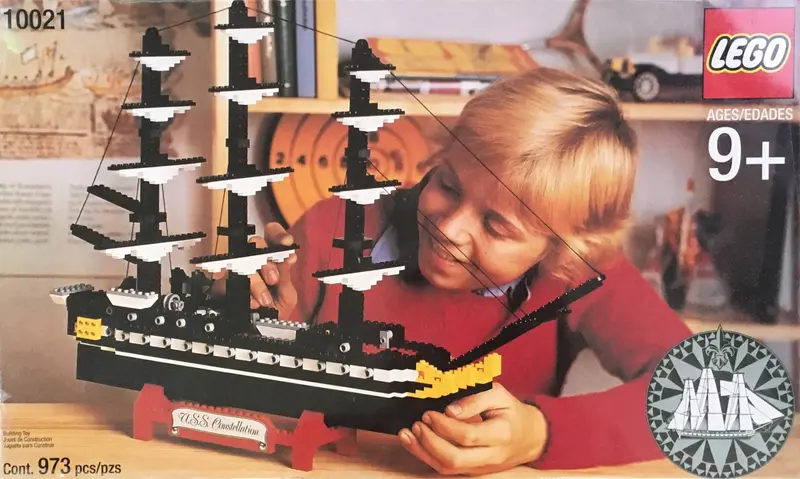 LEGO Hobby Set 10021 USS Constellation set