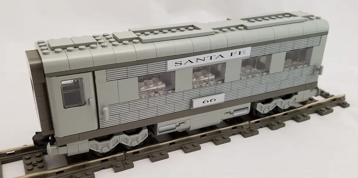 LEGO Trains 10022 Santa Fe Cars - Set II set, image 2