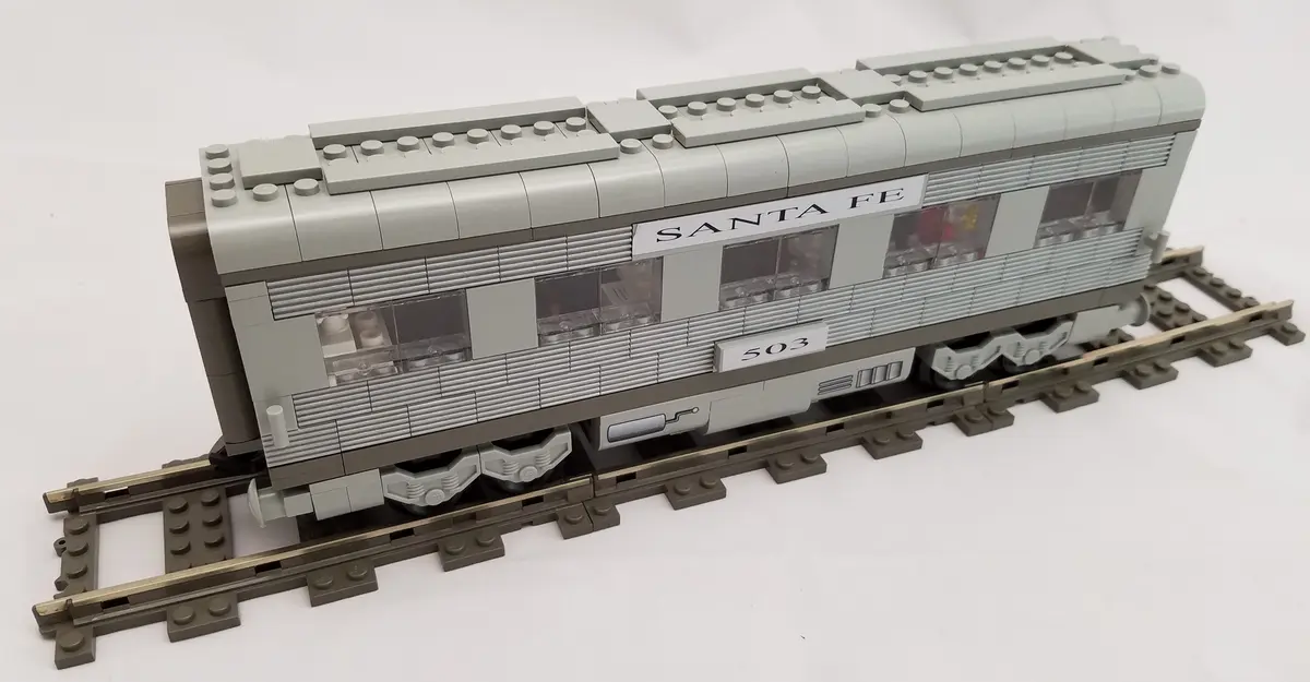 LEGO Trains 10022 Santa Fe Cars - Set II set, image 4