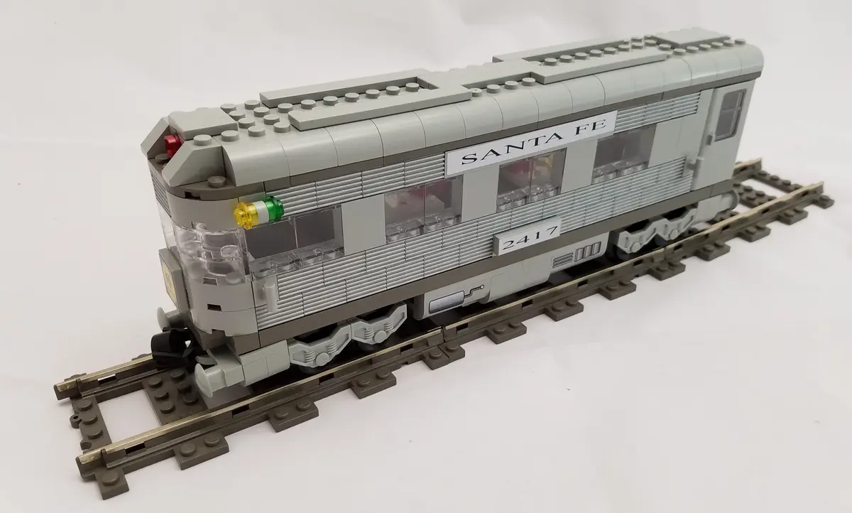 LEGO Trains 10022 Santa Fe Cars - Set II set, image 3