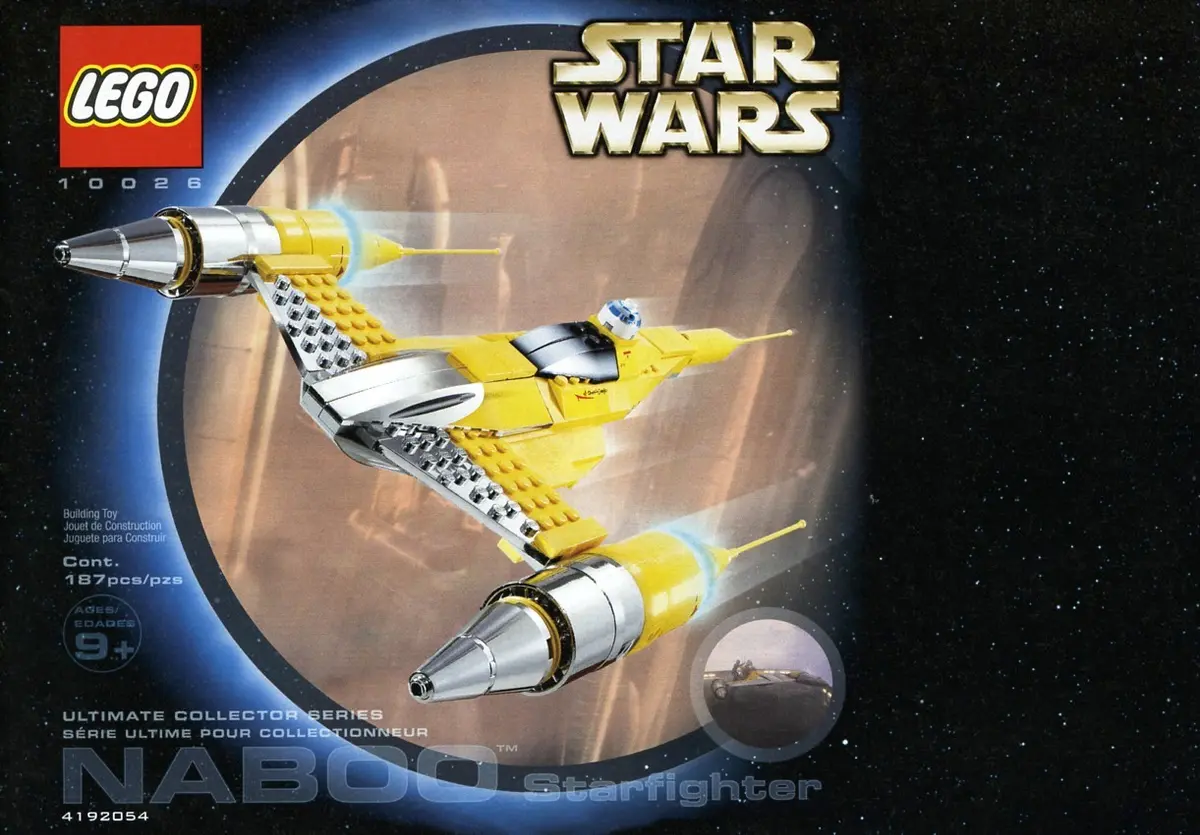 LEGO Star Wars 10026 Special Edition Naboo Starfighter set