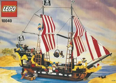 LEGO Pirates 10040 Black Seas Barracuda set