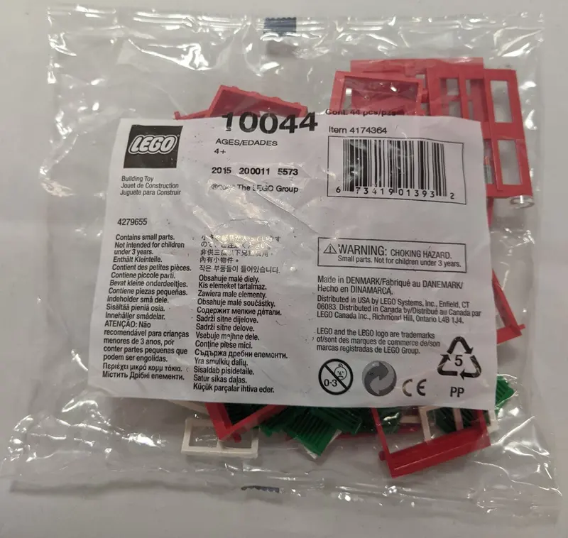 LEGO Bulk Bricks 10044 Windows and Doors set