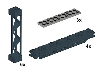 LEGO Bulk Bricks 10045 Bridge Elements set