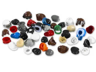 LEGO Bulk Bricks 10067 Mini-Fig Headgear set