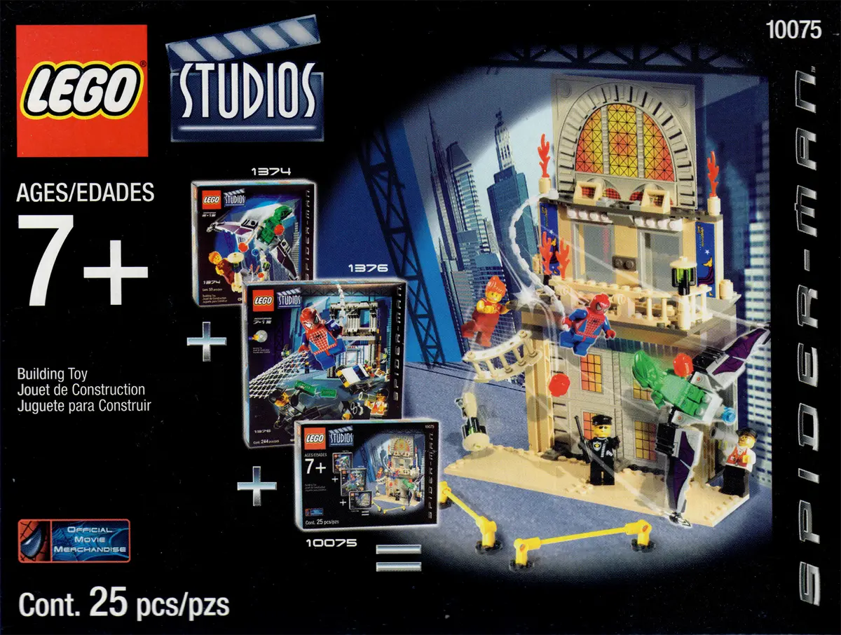 LEGO Studios 10075 Spider-Man Action Pack set