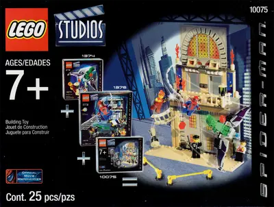 LEGO Studios 10075 Spider-Man Action Pack set