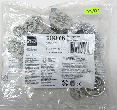 LEGO Bulk Bricks 10076 Technic Gear Wheels set