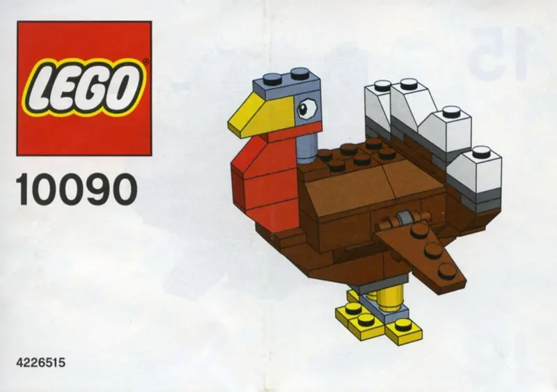 LEGO Seasonal 10090 Turkey set