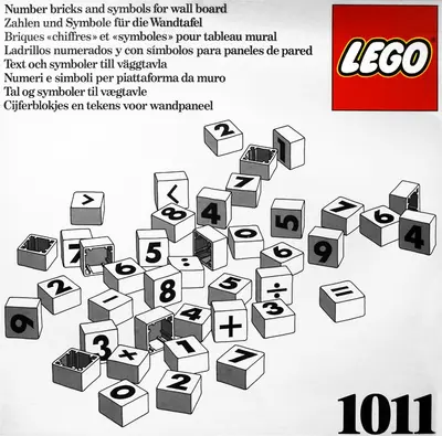 LEGO Dacta 1011 LEGO Number/Symbol Blocks set