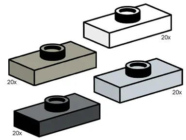LEGO Bulk Bricks 10115 Jumper Bricks set