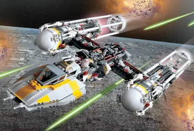 LEGO Star Wars 10134 Y-wing Attack Starfighter set, image 2