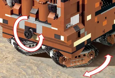 LEGO Star Wars 10144 Sandcrawler set, image 5