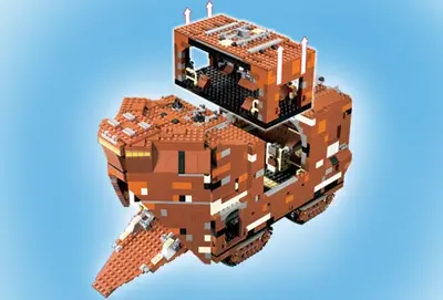 LEGO Star Wars 10144 Sandcrawler set, image 6