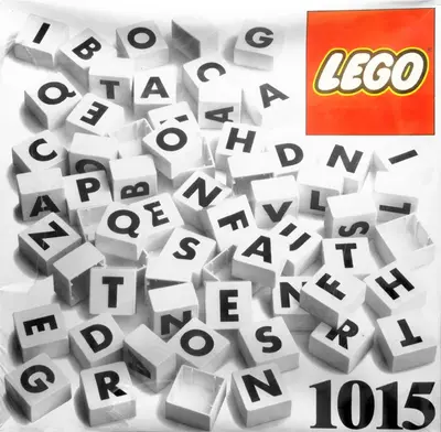 LEGO Dacta 1015 Letters Large set