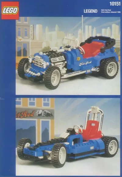 LEGO Model Team 10151 Hot Rod set