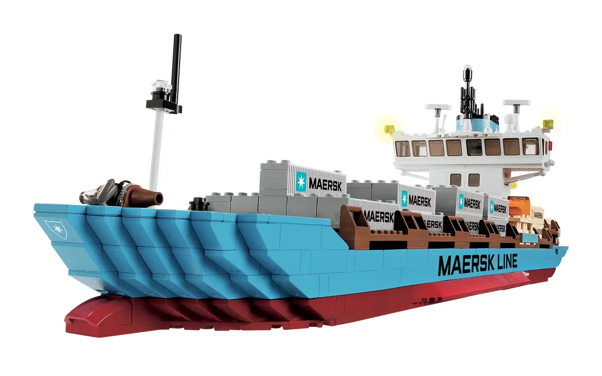 LEGO Advanced models 10155 Maersk Line Container Ship set, image 3