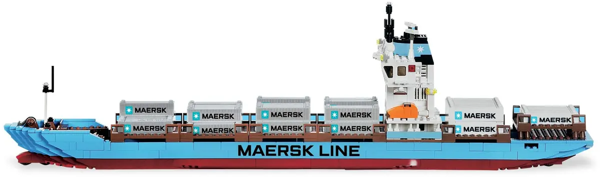 LEGO Advanced models 10155 Maersk Line Container Ship set, image 7