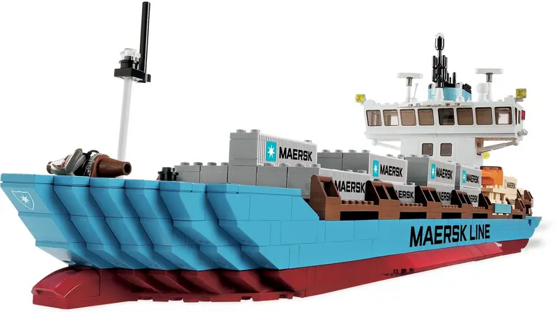LEGO Advanced models 10155 Maersk Line Container Ship set