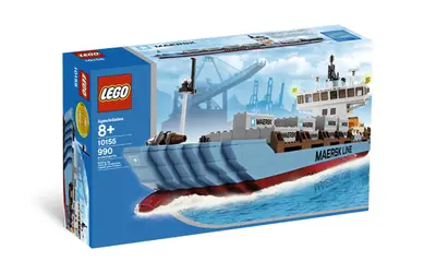 LEGO Advanced models 10155 Maersk Line Container Ship set, image 4