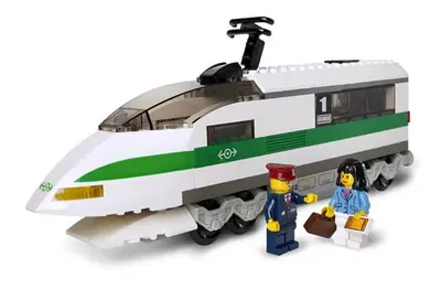 LEGO World City 10157 High Speed Train Locomotive set, image 5