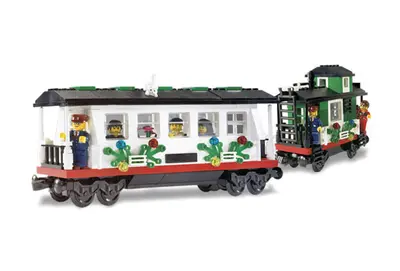 LEGO Advanced models 10173 Holiday Train set, image 4