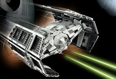 LEGO Star Wars 10175 Vader's TIE Advanced set, image 3