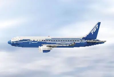 LEGO Advanced models 10177 Boeing 787 Dreamliner set, image 5