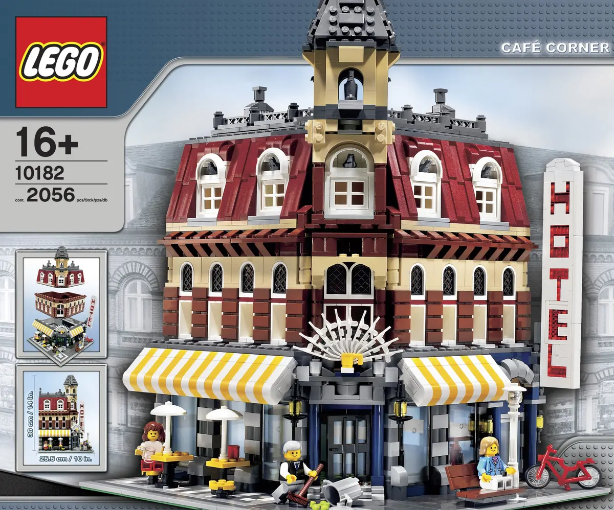 LEGO Advanced models 10182 Cafe Corner set, image 9
