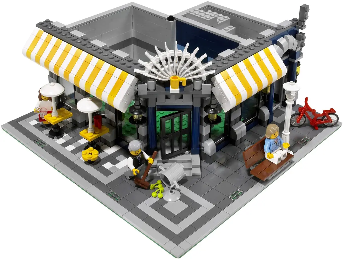 LEGO Advanced models 10182 Cafe Corner set, image 19