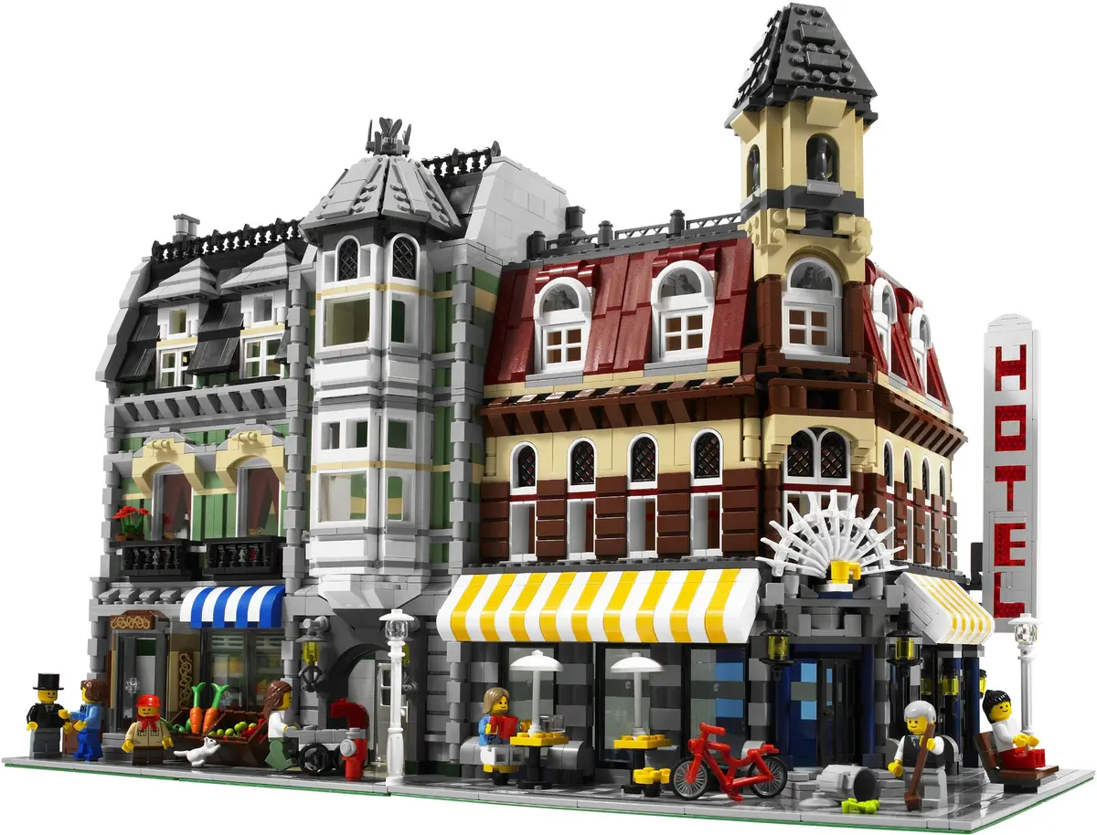 LEGO Advanced models 10182 Cafe Corner set, image 26