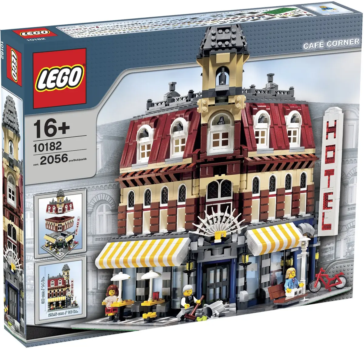 LEGO Advanced models 10182 Cafe Corner set, image 10