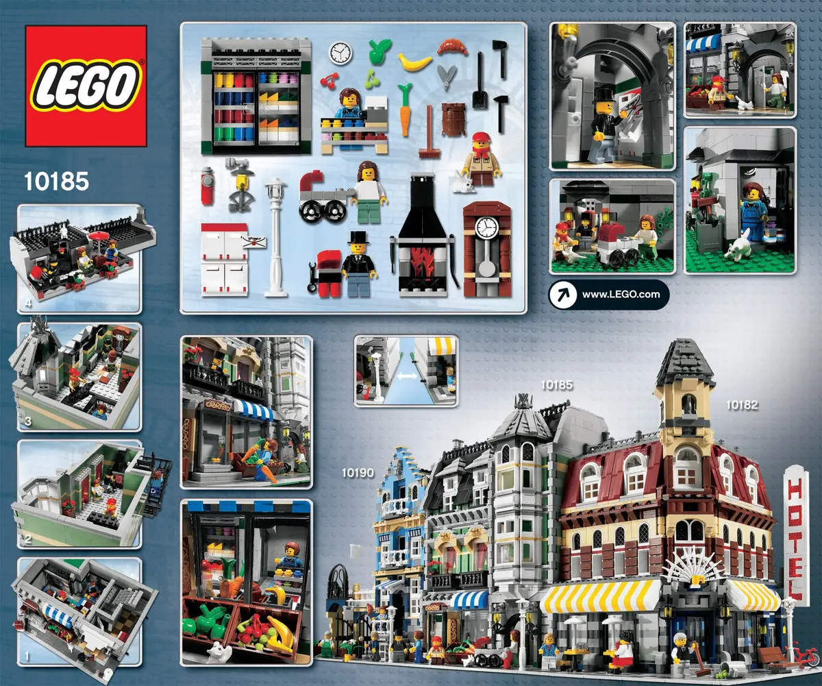 LEGO Advanced models 10185 Green Grocer set, image 7